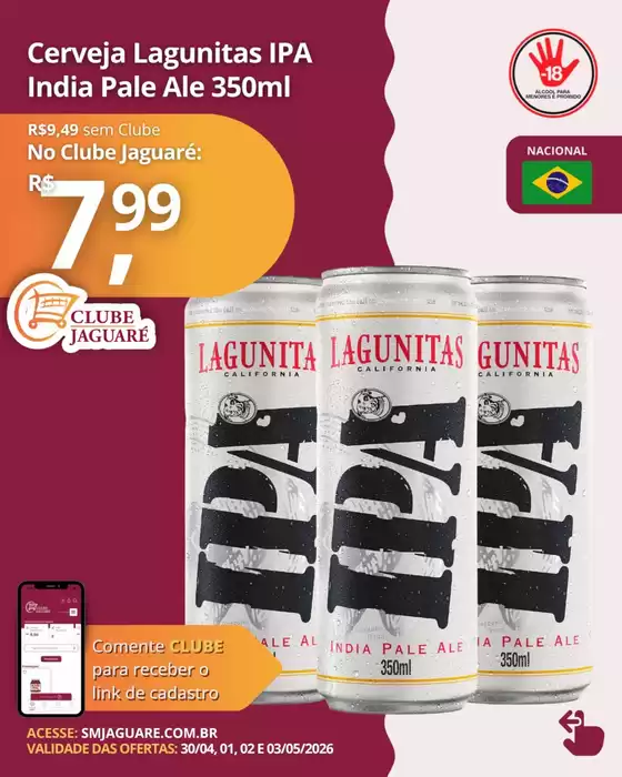 Catálogo Supermercado Jaguaré | Encarte Supermercado Jaguaré | 2026-04-30T00:00:00.000Z - 2026-05-03T00:00:00.000Z