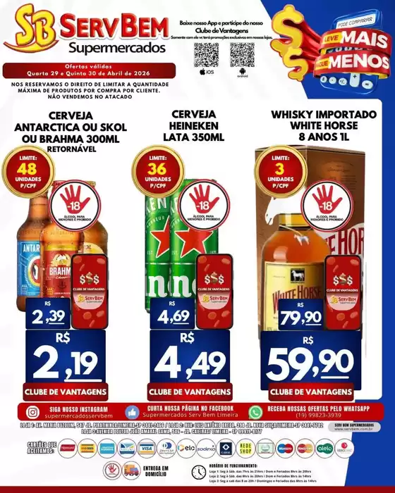 Catálogo ServBem | Encarte ServBem | 2026-04-29T00:00:00.000Z - 2026-04-30T00:00:00.000Z