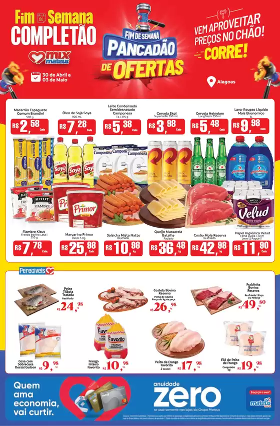 Catálogo Supermercados Mateus | Pancadão de Ofertas | 2026-04-30T00:00:00.000Z - 2026-05-03T00:00:00.000Z