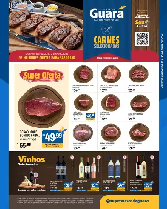 Catálogo Supermercado Guará | Ampla seleção de ofertas | 2026-04-29T00:00:00.000Z - 2026-04-30T00:00:00.000Z