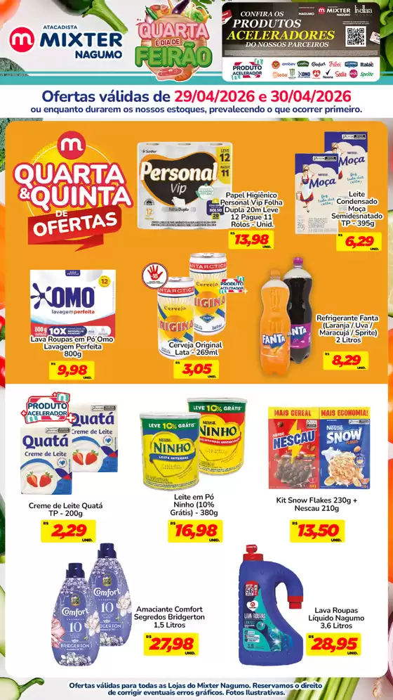 Catálogo Nagumo | QUARTA E QUINTA MIXTER | 2026-04-29T00:00:00.000Z - 2026-04-30T00:00:00.000Z