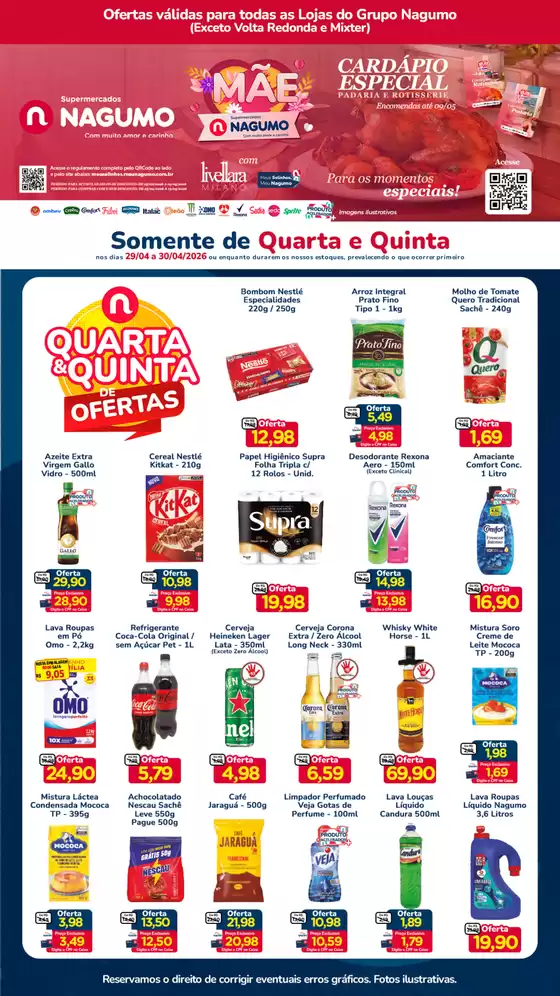 Catálogo Nagumo | QUARTA E QUINTA | 2026-04-29T00:00:00.000Z - 2026-04-30T00:00:00.000Z