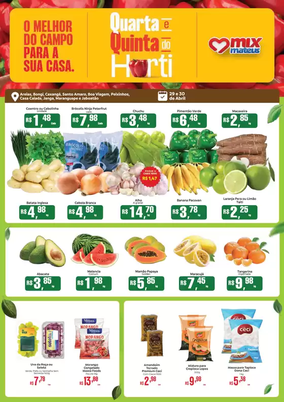 Catálogo Supermercados Mateus | Quarta e Quinta do Hort | 2026-04-30T00:00:00.000Z - 2026-04-30T00:00:00.000Z