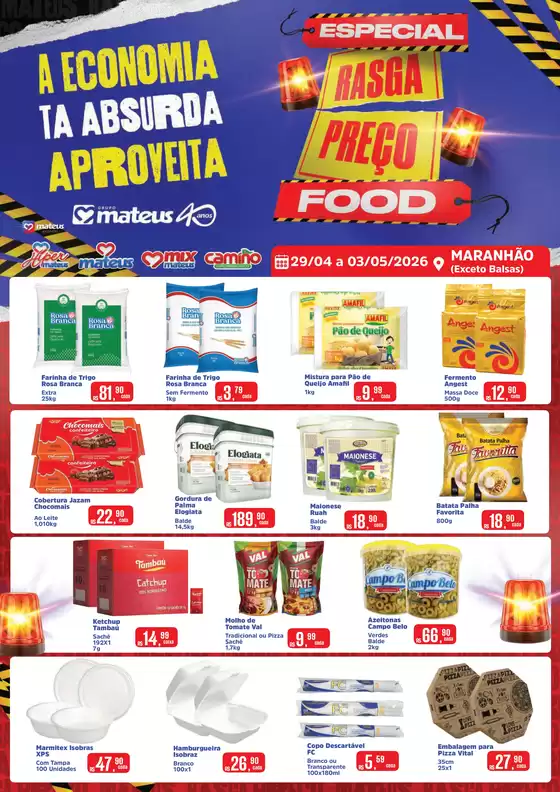 Catálogo Supermercados Mateus | Rasga preço | 2026-04-29T00:00:00.000Z - 2026-05-05T00:00:00.000Z