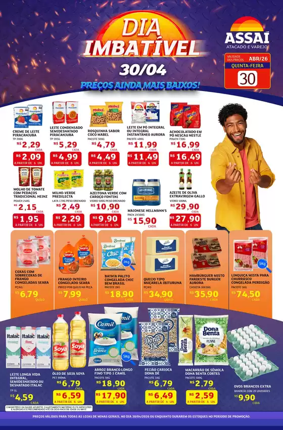 Catálogo Assaí Atacadista | Encarte Assaí Atacadista 46380-676 | 2026-04-30T00:00:00.000Z - 2026-04-30T00:00:00.000Z