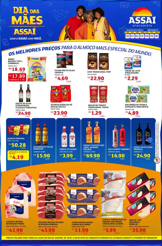 Catálogo Assaí Atacadista | Encarte Assaí Atacadista 46499 | 2026-04-30T00:00:00.000Z - 2026-05-06T00:00:00.000Z