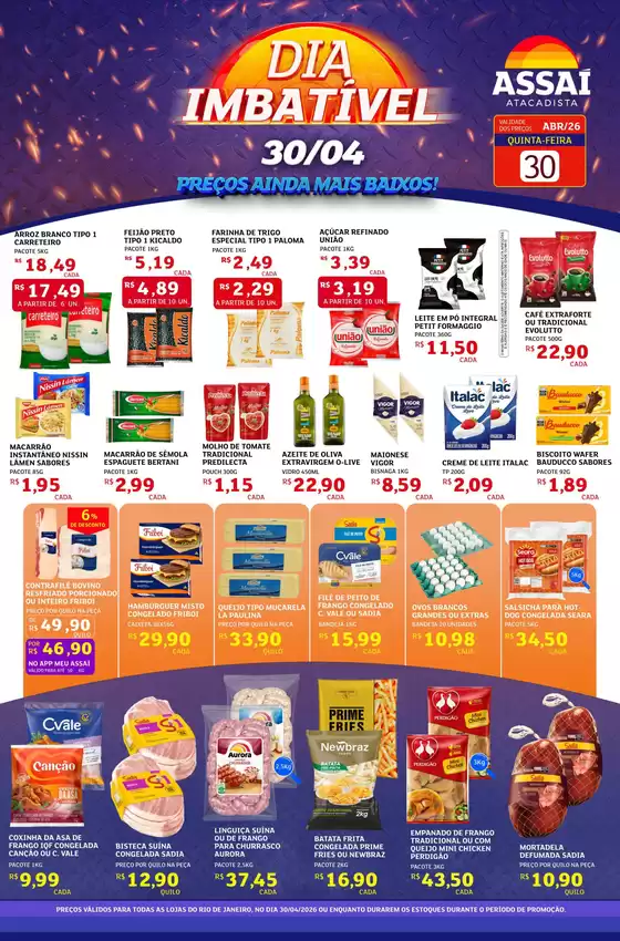 Catálogo Assaí Atacadista | Encarte Assaí Atacadista 46021 | 2026-04-30T00:00:00.000Z - 2026-04-30T00:00:00.000Z