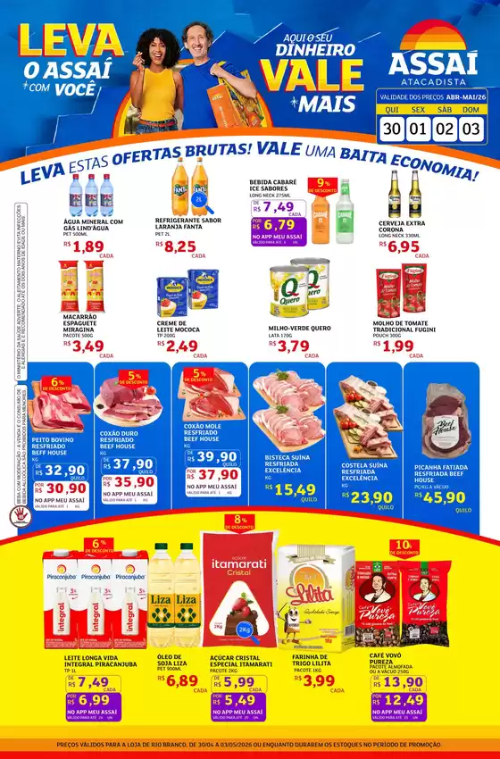 Catálogo Assaí Atacadista | Encarte Assaí Atacadista 46420-40 | 2026-04-30T00:00:00.000Z - 2026-05-03T00:00:00.000Z