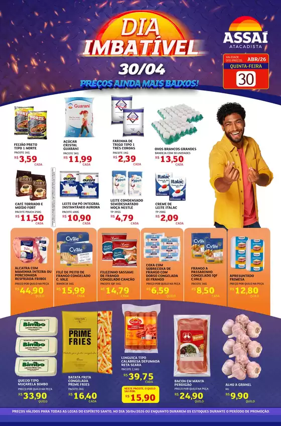 Catálogo Assaí Atacadista | Encarte Assaí Atacadista 46020 | 2026-04-30T00:00:00.000Z - 2026-04-30T00:00:00.000Z