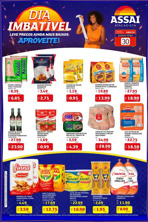 Catálogo Assaí Atacadista | Encarte Assaí Atacadista 46049-563 | 2026-04-30T00:00:00.000Z - 2026-04-30T00:00:00.000Z