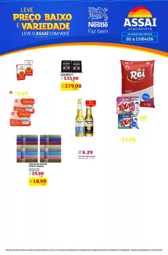 Catálogo Assaí Atacadista | Encarte Assaí Atacadista 46446-38 | 2026-04-30T00:00:00.000Z - 2026-04-30T00:00:00.000Z