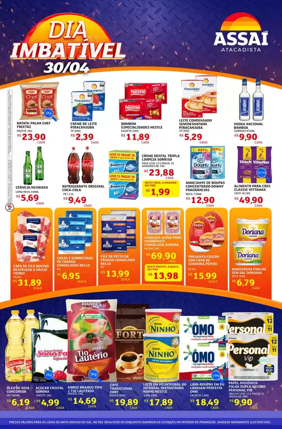 Catálogo Assaí Atacadista | Encarte Assaí Atacadista 46452 | 2026-04-30T00:00:00.000Z - 2026-04-30T00:00:00.000Z