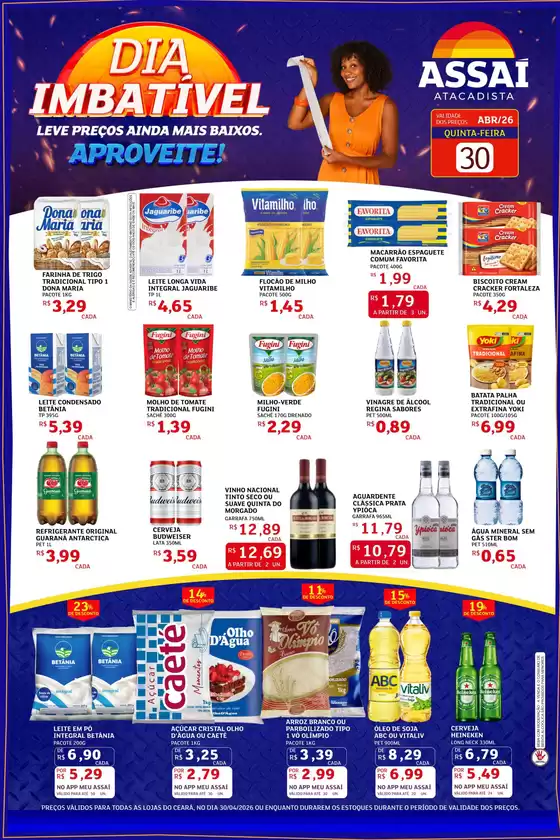 Catálogo Assaí Atacadista | Encarte Assaí Atacadista 46219-127 | 2026-04-30T00:00:00.000Z - 2026-04-30T00:00:00.000Z