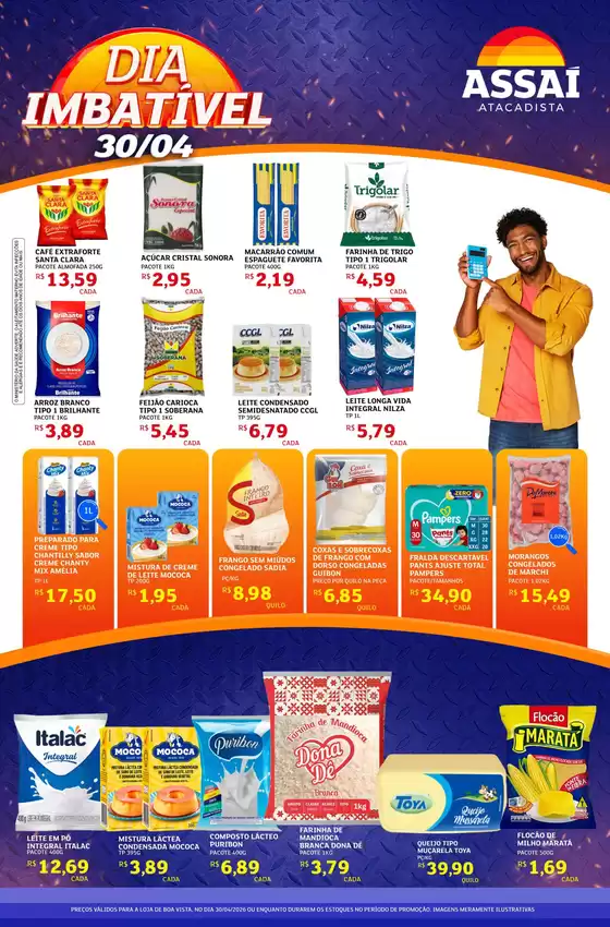 Catálogo Assaí Atacadista | Encarte Assaí Atacadista 45552-73 | 2026-04-30T00:00:00.000Z - 2026-04-30T00:00:00.000Z