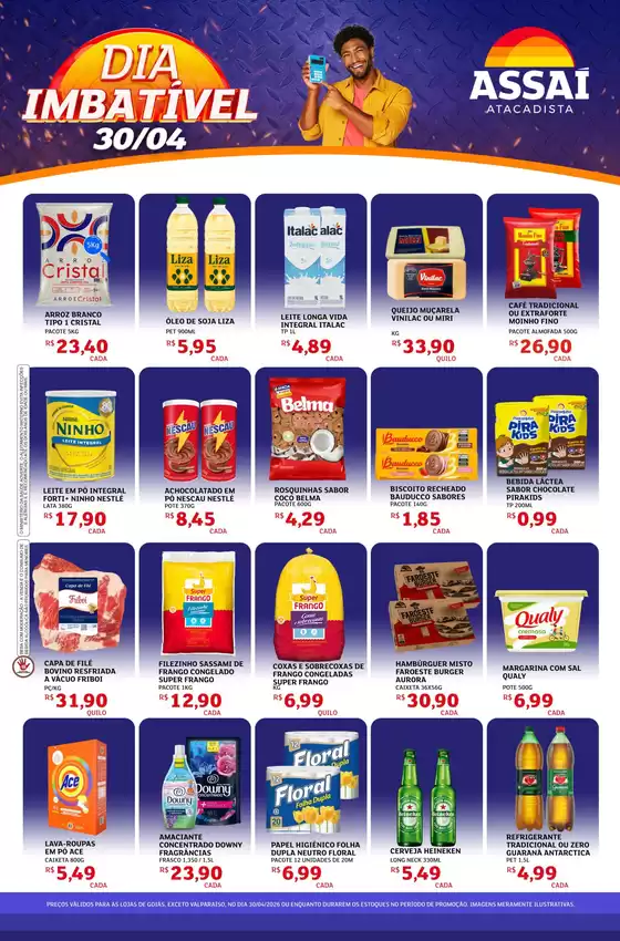 Catálogo Assaí Atacadista | Encarte Assaí Atacadista 46406-822 | 2026-04-30T00:00:00.000Z - 2026-04-30T00:00:00.000Z