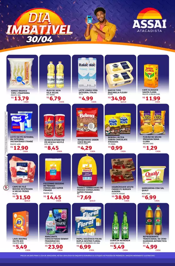 Catálogo Assaí Atacadista | Encarte Assaí Atacadista 46406-813 | 2026-04-30T00:00:00.000Z - 2026-04-30T00:00:00.000Z