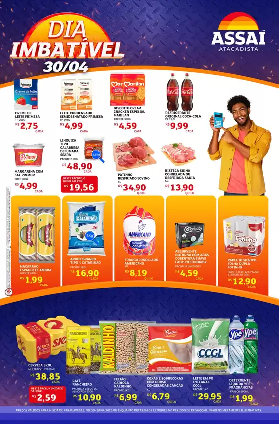 Catálogo Assaí Atacadista | Encarte Assaí Atacadista 46486-64 | 2026-04-30T00:00:00.000Z - 2026-04-30T00:00:00.000Z
