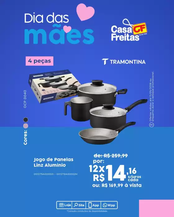 Catálogo Casa Freitas em Cruz Alta | Ampla seleção de ofertas | 2026-04-30T00:00:00.000Z - 2026-05-11T00:00:00.000Z