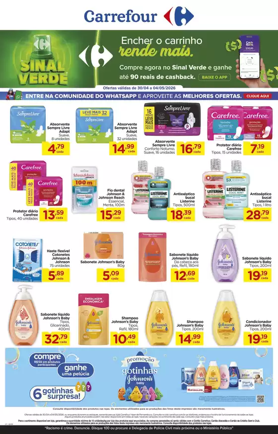 Catálogo Carrefour | Melhores ofertas e descontos | 2026-04-30T00:00:00.000Z - 2026-05-04T00:00:00.000Z