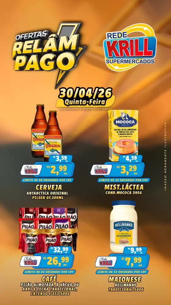 Catálogo Rede Krill | Ofertas | 2026-04-30T00:00:00.000Z - 2026-04-30T00:00:00.000Z