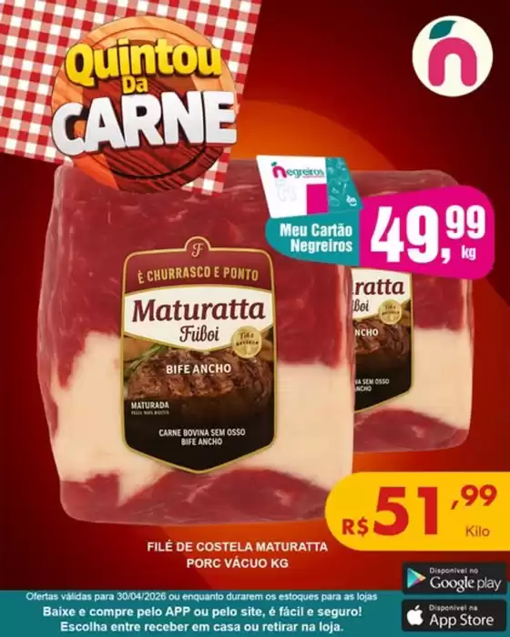 Catálogo Negreiros Supermercados | Quintou Da Carne | 2026-04-30T00:00:00.000Z - 2026-04-30T00:00:00.000Z