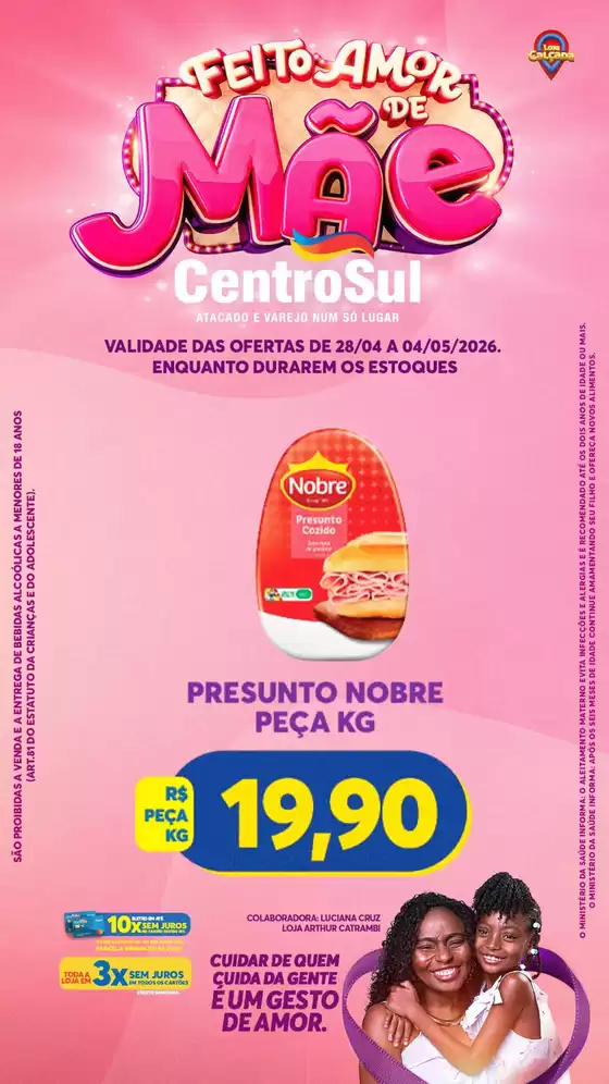 Catálogo Atacadão Centro Sul | Dia Das Mães | 2026-04-30T00:00:00.000Z - 2026-05-04T00:00:00.000Z