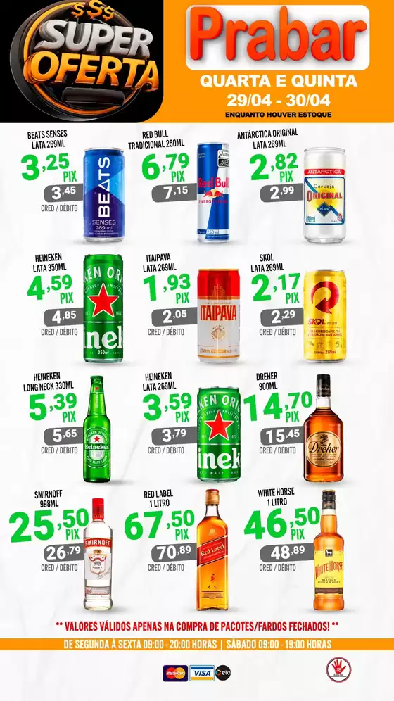 Catálogo Prabar Bebidas | Super Oferta | 2026-04-30T00:00:00.000Z - 2026-04-30T00:00:00.000Z
