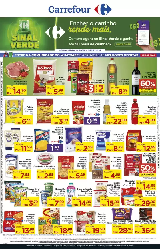 Catálogo Carrefour | Melhores ofertas para todos os caçadores de pechinchas | 2026-04-30T00:00:00.000Z - 2026-05-04T00:00:00.000Z