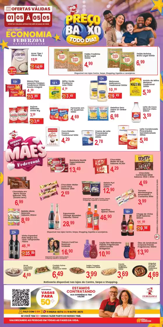 Catálogo Federzoni Supermercados | Preço Baxio Todo Dia | 2026-05-04T00:00:00.000Z - 2026-05-05T00:00:00.000Z
