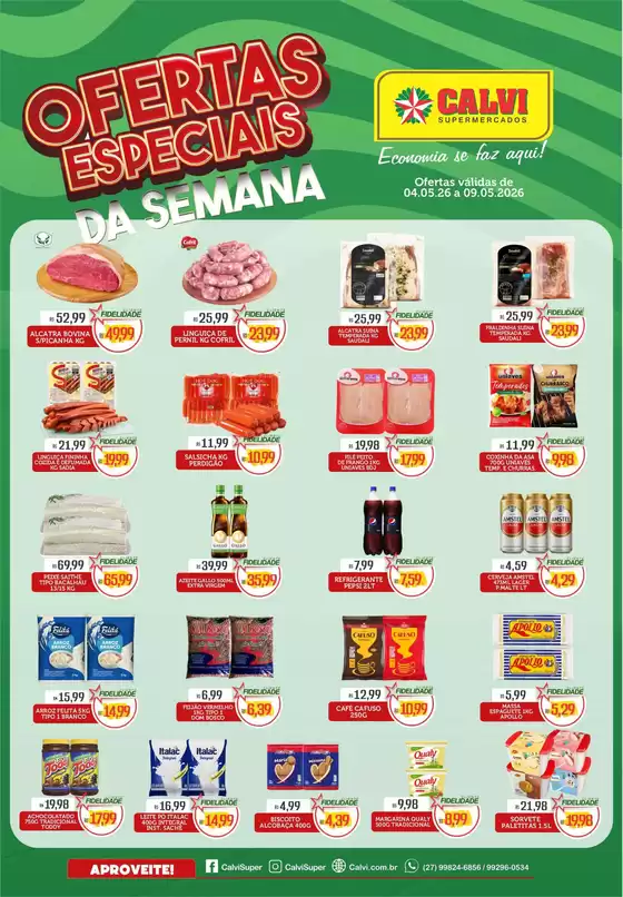 Catálogo Calvi Supermercados | Ofertas Especiais  | 2026-05-04T00:00:00.000Z - 2026-05-09T00:00:00.000Z