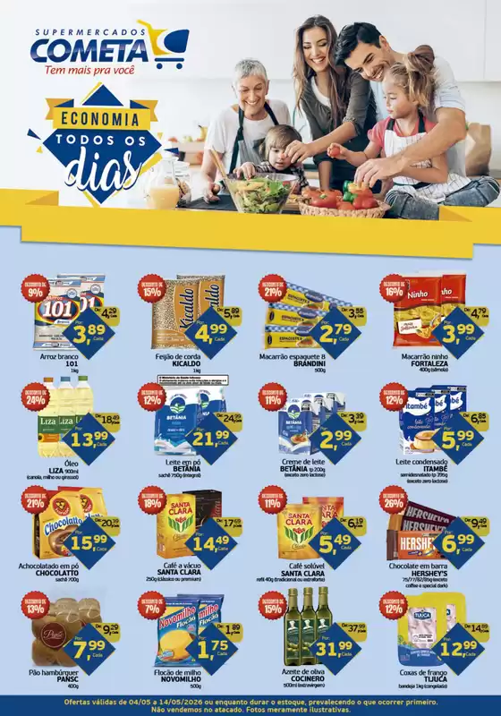 Catálogo Cometa Supermercados | Economia todos Os Dias | 2026-05-04T00:00:00.000Z - 2026-05-14T00:00:00.000Z