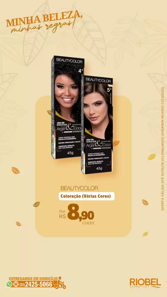 Catálogo Rio Bel Cosméticos em Carmópolis de Minas | Minha belleza , minhas regras ! | 2026-05-04T00:00:00.000Z - 2026-05-10T00:00:00.000Z