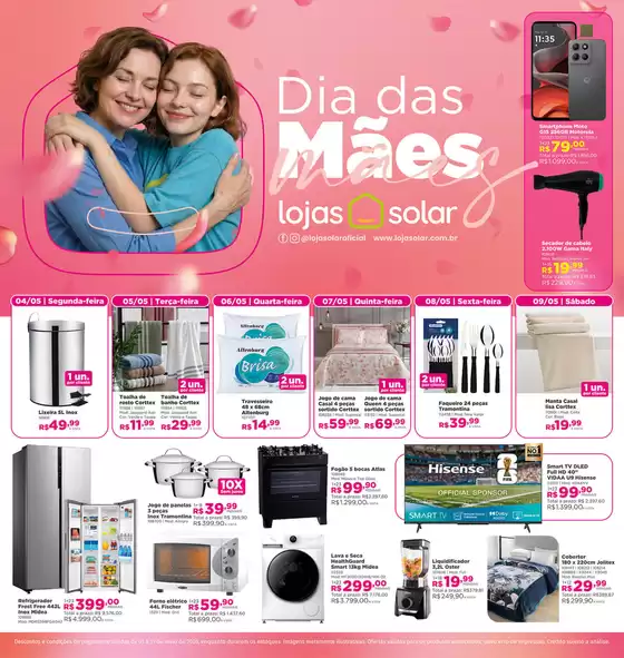 Catálogo Lojas Solar | Grandes descontos em produtos selecionados | 2026-05-01T00:00:00.000Z - 2026-05-31T00:00:00.000Z