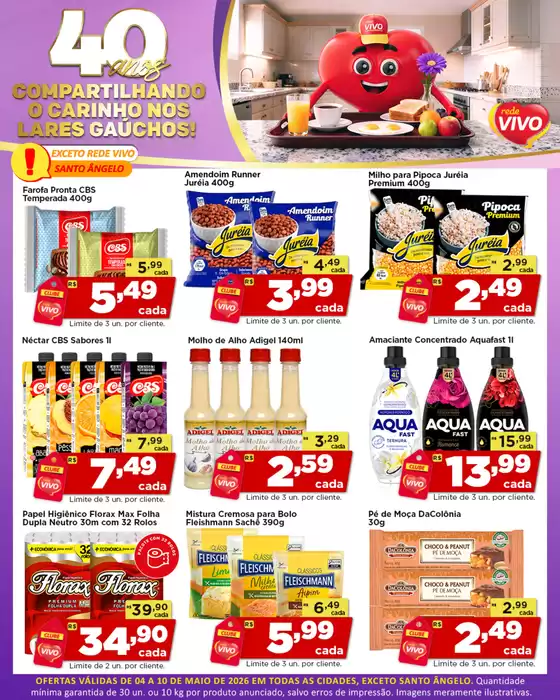 Catálogo Rede Vivo | Encarte Rede Vivo | 2026-05-04T00:00:00.000Z - 2026-05-10T00:00:00.000Z