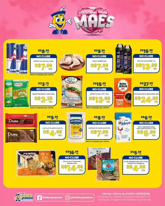 Catálogo Rede Super Passo | Encarte Rede Super Passo | 2026-05-04T00:00:00.000Z - 2026-05-10T00:00:00.000Z