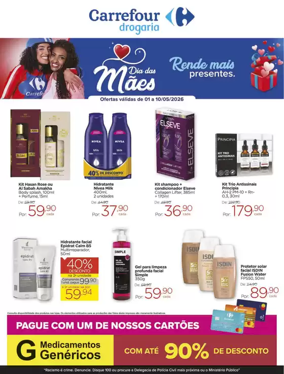 Catálogo Drogarias Carrefour em Campo Bom | DROGARIA DIA DAS MÃES | 2026-05-01T00:00:00.000Z - 2026-05-10T00:00:00.000Z