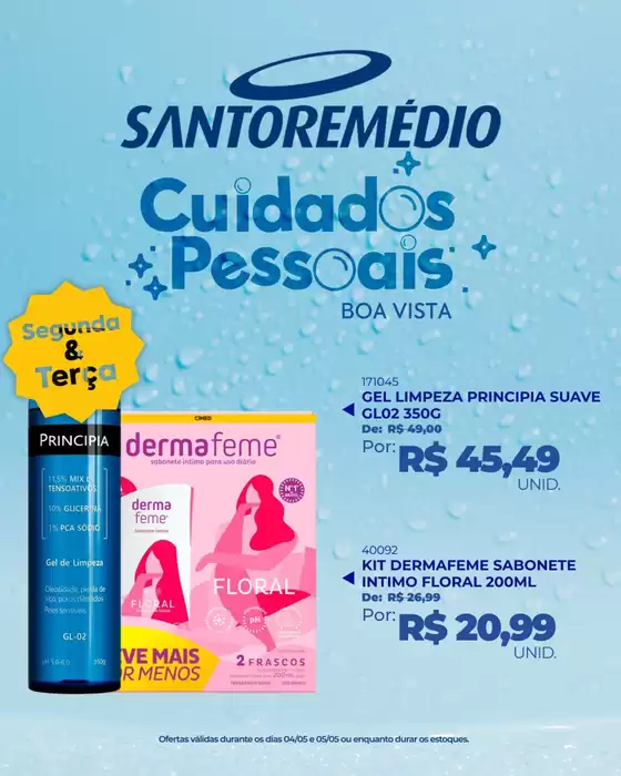 Catálogo Drogarias Santo Remédio | Encarte Drogarias Santo Remedio | 2026-05-04T00:00:00.000Z - 2026-05-05T00:00:00.000Z