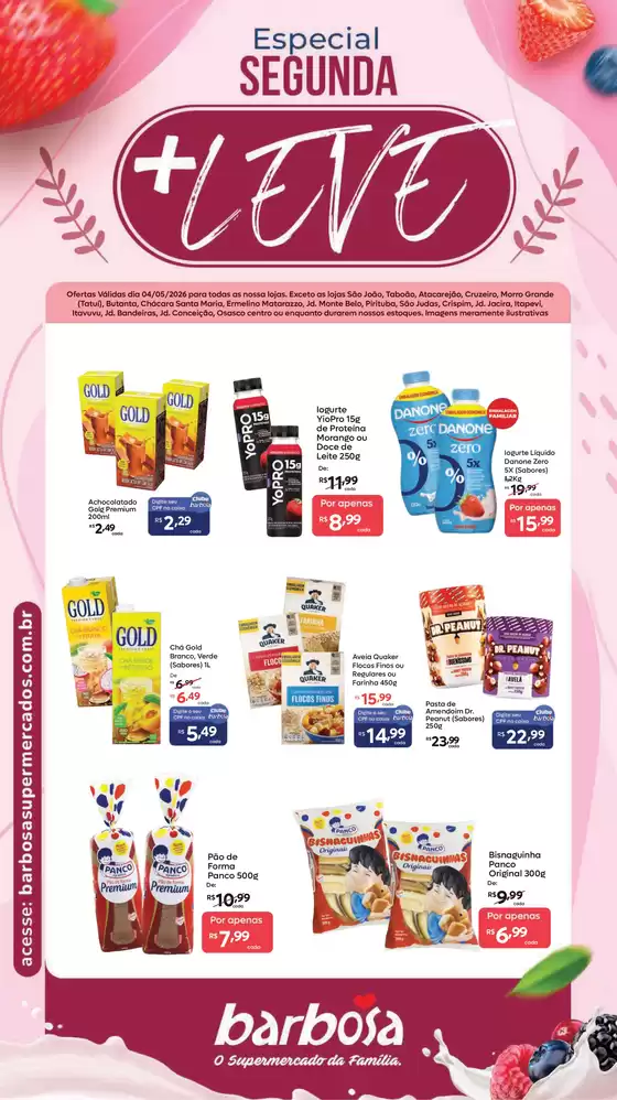 Catálogo Barbosa Supermercados | Especial | 2026-05-04T00:00:00.000Z - 2026-05-04T00:00:00.000Z