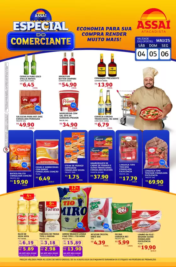 Catálogo Assaí Atacadista | Encarte Assaí Atacadista 46697-38 | 2026-05-04T00:00:00.000Z - 2026-05-06T00:00:00.000Z