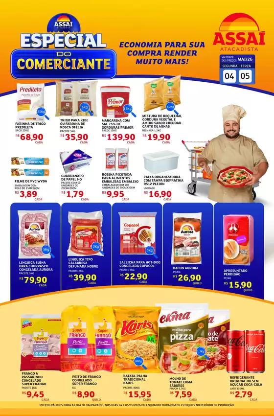 Catálogo Assaí Atacadista | Encarte Assaí Atacadista 46414-16 | 2026-05-04T00:00:00.000Z - 2026-05-05T00:00:00.000Z