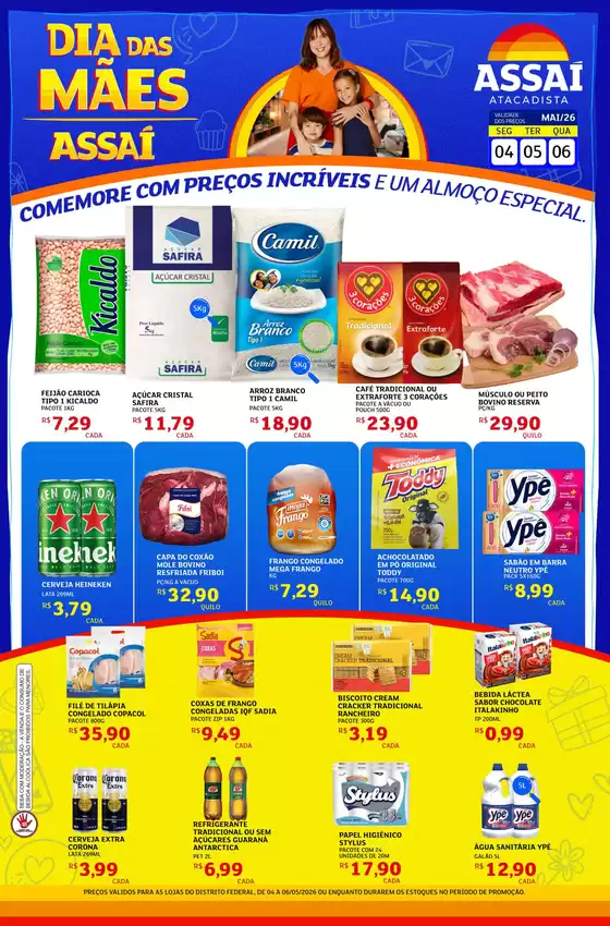 Catálogo Assaí Atacadista | Encarte Assaí Atacadista 46587-226 | 2026-05-04T00:00:00.000Z - 2026-05-06T00:00:00.000Z
