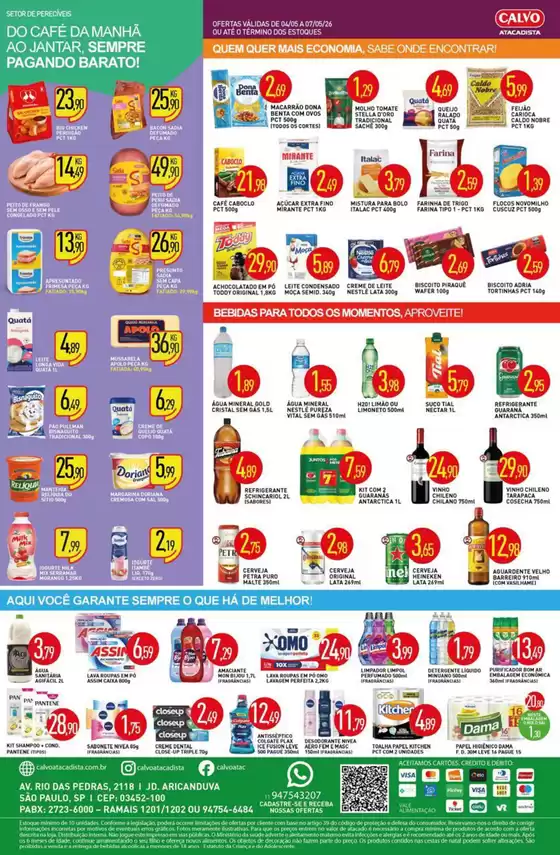 Catálogo Calvo Atacadista | Nossas melhores ofertas para você | 2026-05-04T00:00:00.000Z - 2026-05-07T00:00:00.000Z