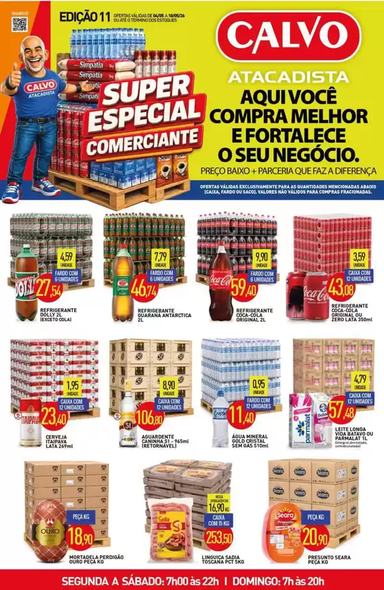 Catálogo Calvo Atacadista | Ótima oferta para caçadores de pechinchas | 2026-05-04T00:00:00.000Z - 2026-05-10T00:00:00.000Z