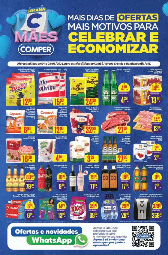 Catálogo Comper | Melhores ofertas para todos os clientes | 2026-05-04T00:00:00.000Z - 2026-05-08T00:00:00.000Z