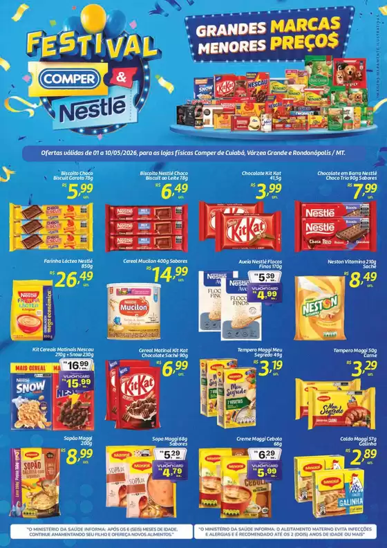 Catálogo Comper | Melhores ofertas para todos os caçadores de pechinchas | 2026-05-01T00:00:00.000Z - 2026-05-10T00:00:00.000Z