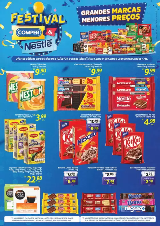 Catálogo Comper | Nestlé | 2026-05-01T00:00:00.000Z - 2026-05-10T00:00:00.000Z