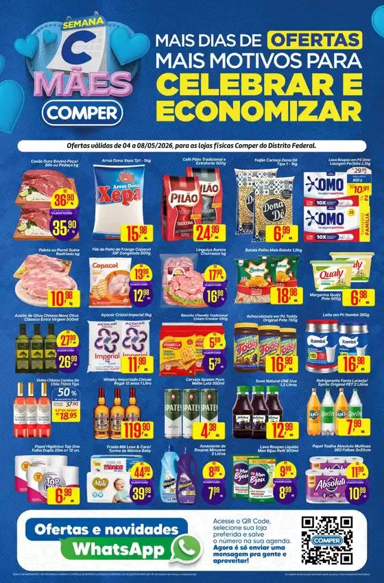 Catálogo Comper | Ofertas exclusivas para nossos clientes | 2026-05-04T00:00:00.000Z - 2026-05-08T00:00:00.000Z