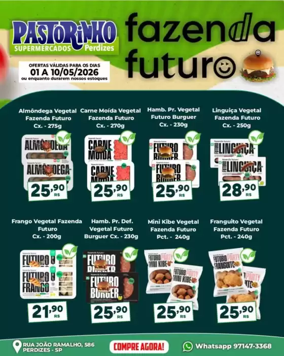 Catálogo Supermercado Pastorinho | Melhores ofertas e descontos | 2026-05-01T00:00:00.000Z - 2026-05-10T00:00:00.000Z
