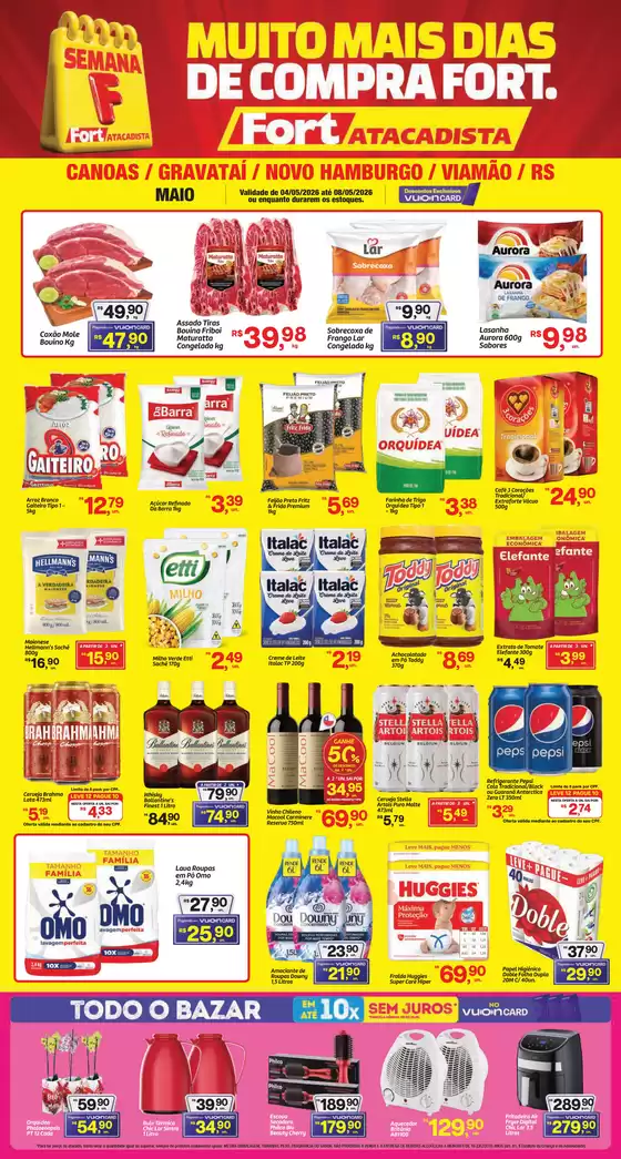 Catálogo Fort Atacadista | RS Fort Semana F 0405 a 0805 26 Regional Demais | 2026-05-04T00:00:00.000Z - 2026-05-08T00:00:00.000Z