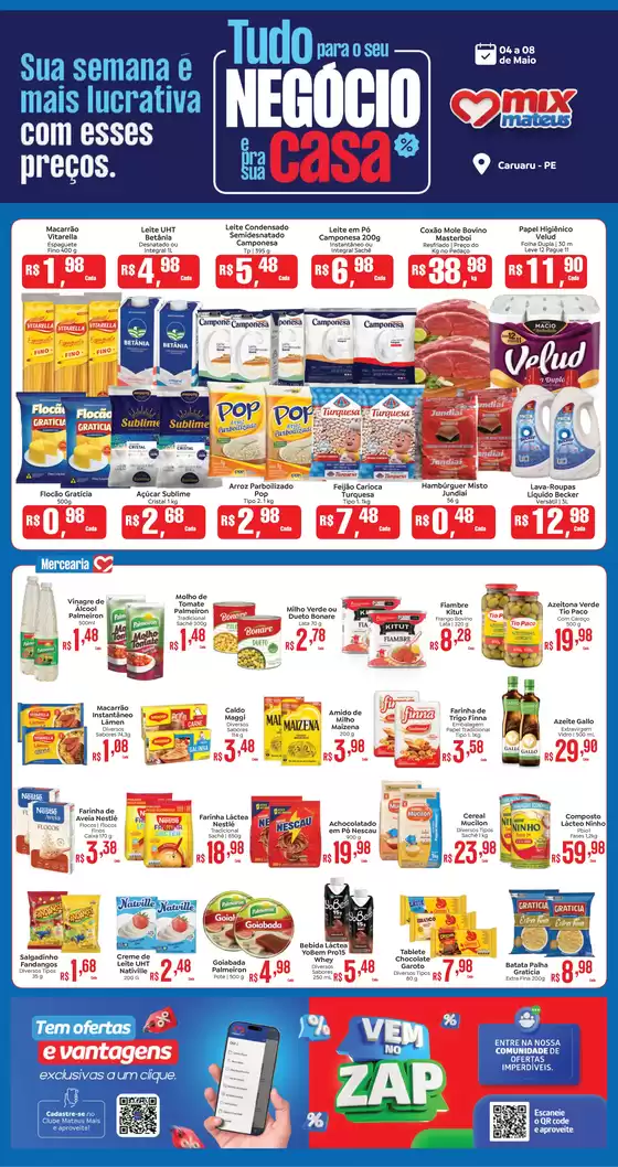 Catálogo Supermercados Mateus | Tudo Para Sua Casa e Negocio | 2026-05-03T00:00:00.000Z - 2026-05-08T00:00:00.000Z